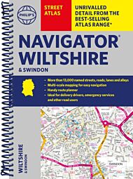 Philip's Navigator Street Atlas Wiltshire and Swindon