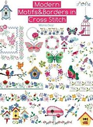 Modern Motifs & Borders in Cross Stitch