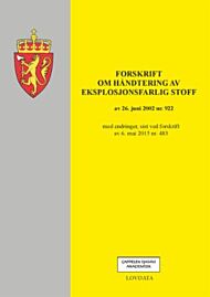 Forskrift om håndtering av eksplosjonsfarlig stoff av 26. juni 2002 nr. 922