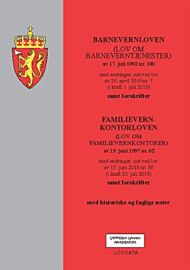 Barnevernloven ; Familievernkontorloven (lov om familievernkontorer) av 19. juni 1997 nr. 62 : med e