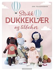 Strikk dukkeklær og tilbehør