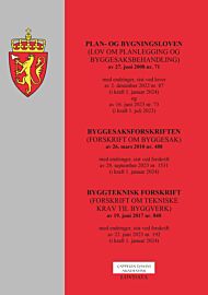 Plan- og bygningsloven : (lov om planlegging og byggesaksbehandling) av 27. juni 2008 nr. 71 : med e