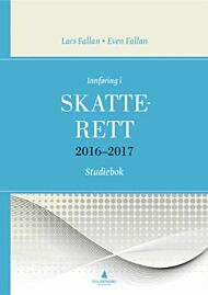 Innføring i skatterett 2016-2017