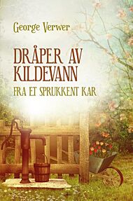 Dråper av kildevann fra et sprukkent kar