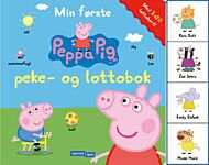 Min første Peppa Pig peke og lotto bok