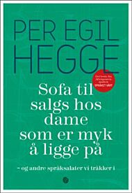 Sofa til salgs hos dame som er myk å ligge på