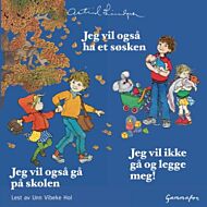 Jeg vil også ha et søsken ; Jeg vil også gå på skolen ; Jeg vil ikke gå og legge meg!