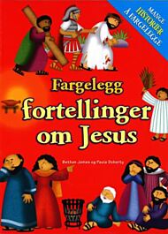 Fargelegg fortellinger om Jesus. Mange historier å fargelegge