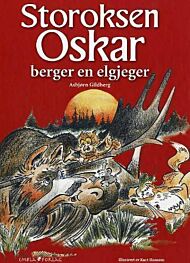 Storoksen Oskar berger en elgjeger