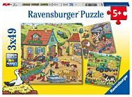 Puslespill 3X49 Hagen Ravensburger