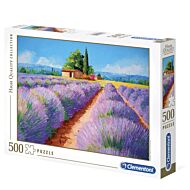 Puslespill 500 Lavender Scent Clementoni