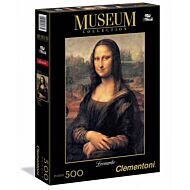 Puslespill 500 Museum Leonardo "Mona Lisa" Clement