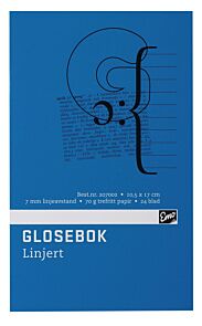 Glosebok Emo 105x170mm 70g 24bl 7mm