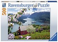 Puslespill 500 Scandinavian Idyll Ravensburger