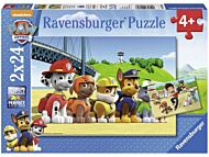 Puslespill 2X24 Paw Patrol Ravensburger