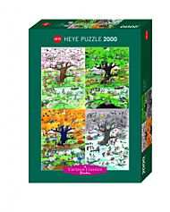 Puslespill 2000 4 Seasons Heye