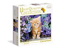 Puslespill 500 Square Ginger Cat Clementoni