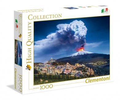 Puslespill 1000 Etna Clementoni