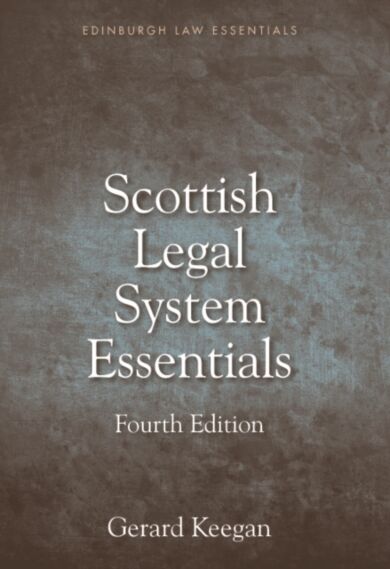 Scottish Legal System Essentials, 4th Edition