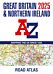 Great Britain & Northern Ireland A-Z Road Atlas 2025 (A3 Paperback)