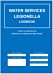 Water Services, Legionella Logbook