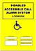 Disabled Call Alarm System Logbook