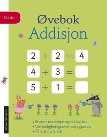 Øvebok. Addisjon