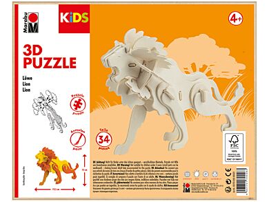 Marabu KiDS 3D Puzzle Lion