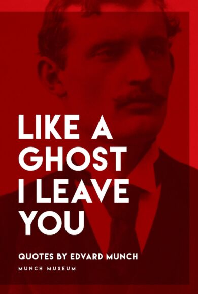 Like a ghost I leave you