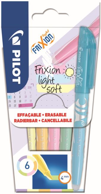 Tekstmarker Pilot Frixion Light Soft (6)