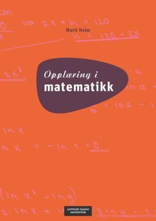 Opplæring i matematikk