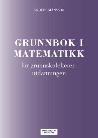 Grunnbok i matematikk