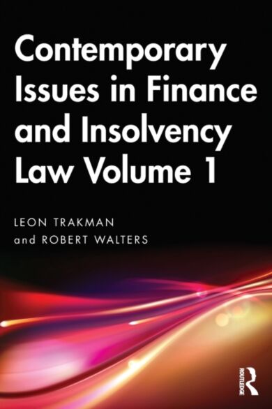 Contemporary Issues in Finance and Insolvency Law Volume 1