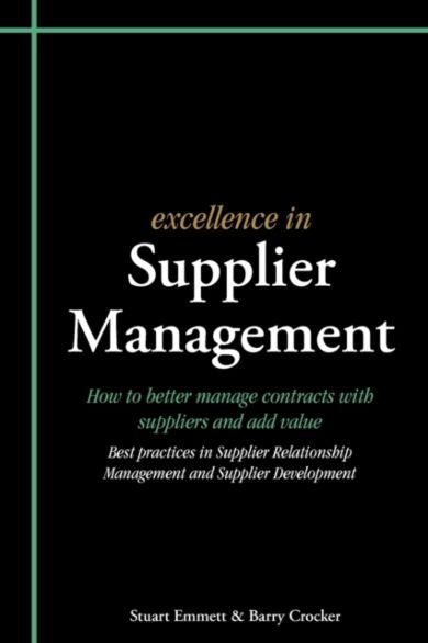 Excellence in Supplier Management