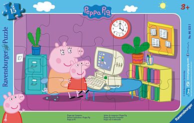 Puslespill 15 Peppa Pig Ravensburger