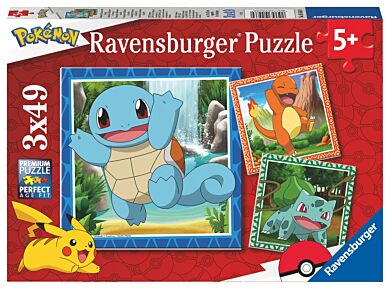 Puslespill 3x49 Pokémon Ravensburger