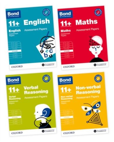 Bond 11+: Bond 11+ English, Maths, Non-verbal Reasoning, Verbal Reasoning Assessment Papers 8-9 year