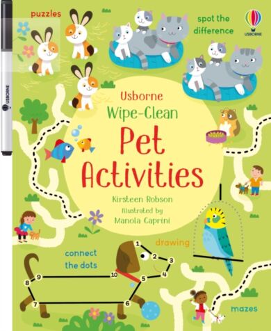 Wipe-Clean Pet Activities