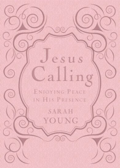 Jesus Calling, Pink Leathersoft, with Scripture References