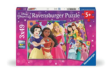 Puslespill 3X49 Disney Princess Ravensburger