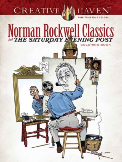 Creative Haven Norman Rockwell's Saturday Evening Post Classics Coloring Book