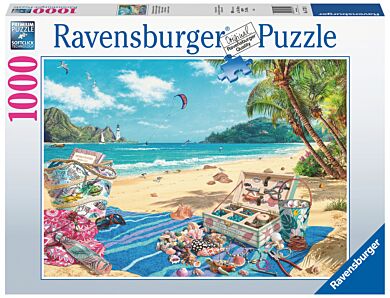 Puslespill 1000 Skjell Samler Ravensburger