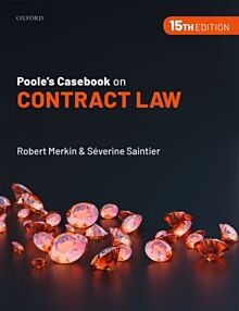 Poole's casebook on contract law 15th ed