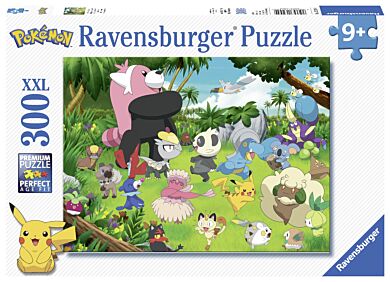 Puslespill 300 Wild Pokémon Ravensburger