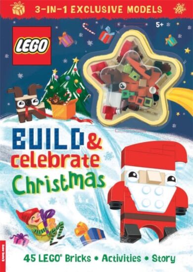 LEGO¿ Books: Build & Celebrate Christmas (includes 45 bricks)