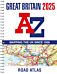 Great Britain A-Z Road Atlas 2025 (A4 Spiral)