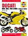 Ducati 600, 620, 750 & 900 2-valve V-Twins (91 - 05) Haynes Repair Manual