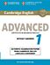 Cambridge English Advanced 1 for Revised Exam from 2015 Student's Book without Answers