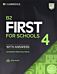 B2 First for Schools 4 Student's Book with Answers with Audio with Resource Bank