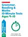 Grammar, Reading & Maths 10-Minute Tests Ages 9-10